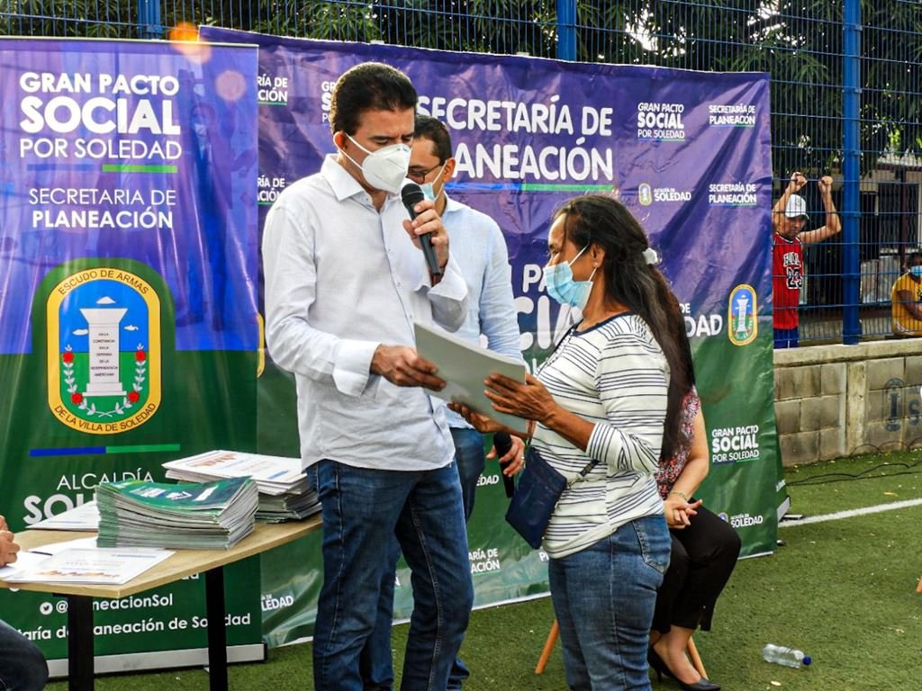 150 familias beneficiadas con Titulatón en Las Moras de Soledad