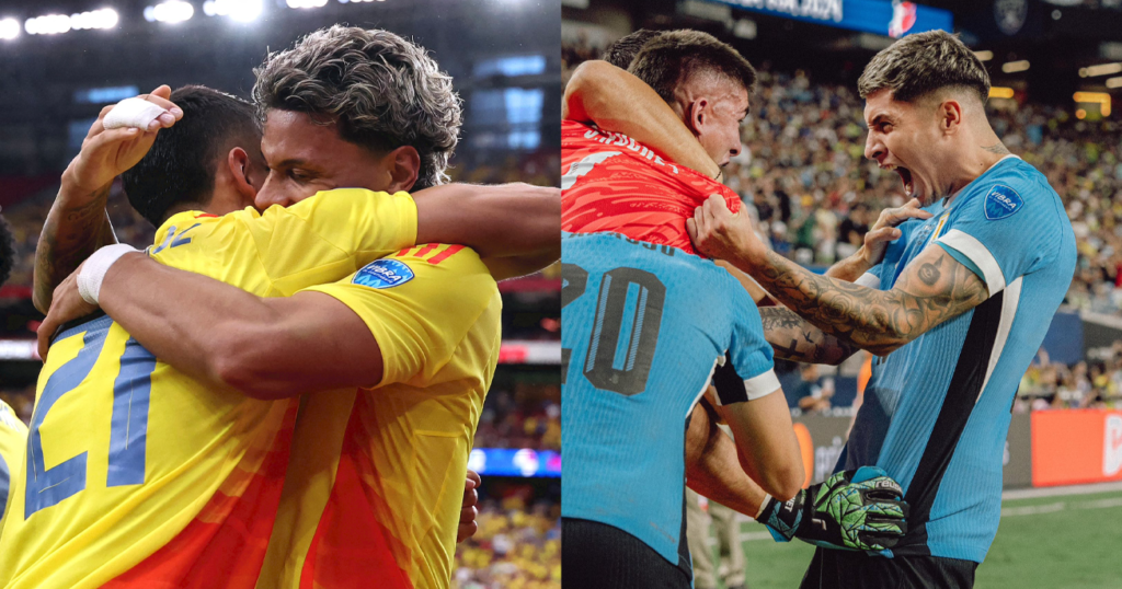 Colombia vs Uruguay historial de encuentros por Copa América